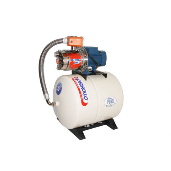 Pedrollo  Sūkis ar hidroforu PLURIJETm 4/80- 60APT(0,55kW)