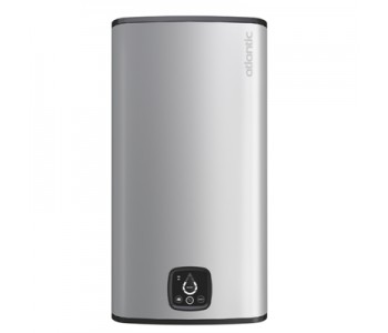 Ūdens sildītājs ATLANTIC CUBE STEATITE Wi-Fi SILVER 100L(861340) vert.