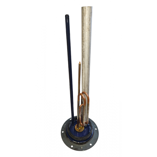 Sildelements 2200W ar flanci, blīvi flacim un magnijas anodu k-ts(DUOTHERM150-200L)060497