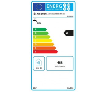 Ūdens sildītājs ARISTON ANDRIS LUX ECO 15/5 EU virs izlietnes 15l(3100349)