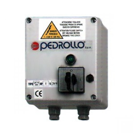 Vadības bloks PEDROLLO(QEM 200)1.5kW
